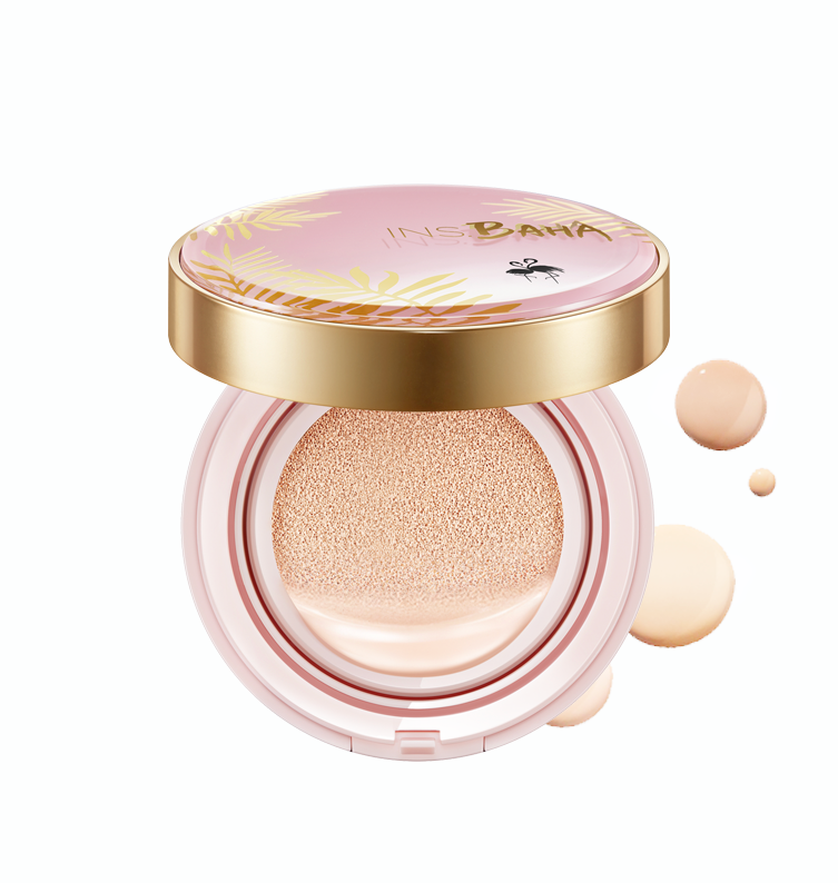 尊龙印彩巴哈光感雪肌气垫CC霜